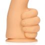 Dildo kciuk S Line cieliste silikonowe - 10