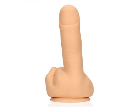 Zabawne dildo silikonowe S-Line Up Yours cieliste - 10