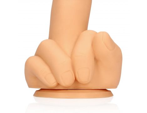 Zabawne dildo silikonowe S-Line Up Yours cieliste - 9