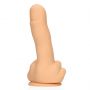 Zabawne dildo silikonowe S-Line Up Yours cieliste - 2