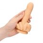 Zabawne dildo silikonowe S-Line Up Yours cieliste - 6