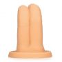 Dildo palcowe Cum Over S Line cieliste - 10