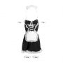 French Maid Costume - S/M - Black - 4
