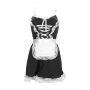 French Maid Costume - S/M - Black - 8