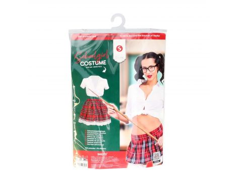 Schoolgirl Costume - S/M - White - 2