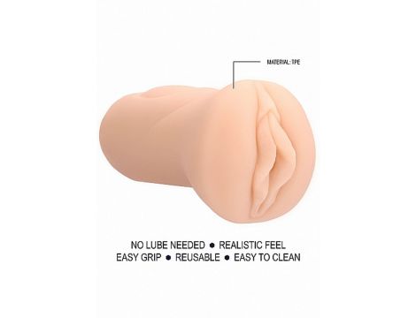 Masturbator samonawilżający SLT cielisty - 7