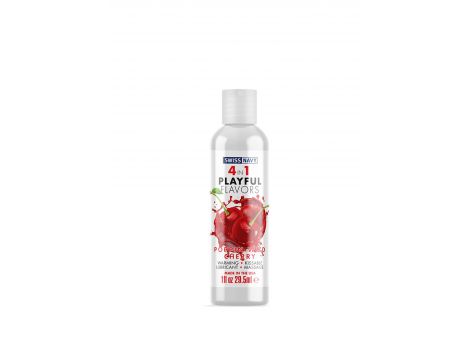 Lubrykant stymulujący 4w1 Swiss Navy wiśniowy 30ml - 3