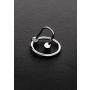 Penis plug stalowy Steel z pierścieniem 28 mm - 2