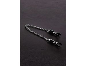 Barrel Tit Clamps with Chain (pair)