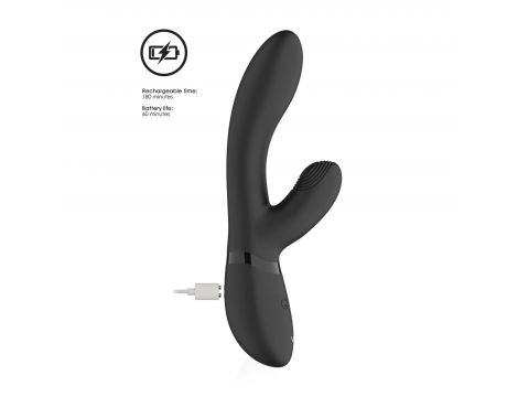 Kyra - Pulse Clitoral Rabbit - Black - 2