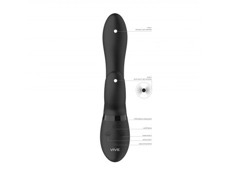 Kyra - Pulse Clitoral Rabbit - Black - 6