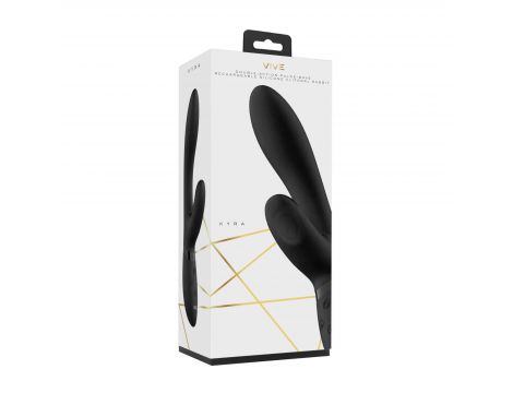 Kyra - Pulse Clitoral Rabbit - Black - 8