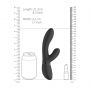 Kyra - Pulse Clitoral Rabbit - Black - 12
