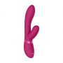 Wibrator króliczek silikonowy Vive Kyra różowy USB 21 cm - 12