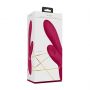 Wibrator króliczek silikonowy Vive Kyra różowy USB 21 cm - 9