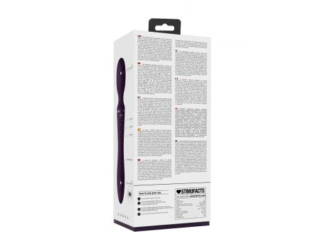 Różdżkowibrator silikonowy Vive Enora fioletowy USB 22 cm - 9