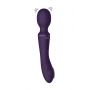 Różdżkowibrator silikonowy Vive Enora fioletowy USB 22 cm - 2