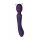 Różdżkowibrator silikonowy Vive Enora fioletowy USB 22 cm