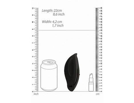 Stymulator Minu - Lay On Vibrator - Black - 8