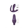 Wibrator analny Kata Vive fioletowy z pilotem USB - 2