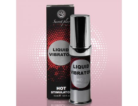 Żel wibrujący Secret Play truskawkowa bita śmietana 15 ml - 2