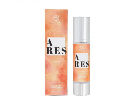 Jedwabisty balsam do ciała Ares z feromonami Secret Play 50 ml - 2