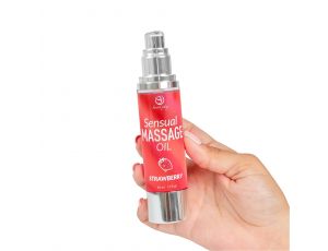 Olejek do masażu truskawkowy Secret Play 50 ml