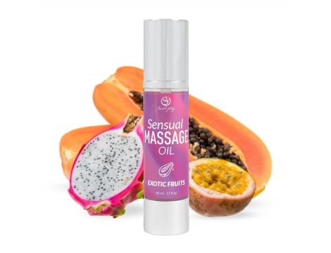 Olejek do masażu Secret Play egzotyczne owoce 50 ml - 2