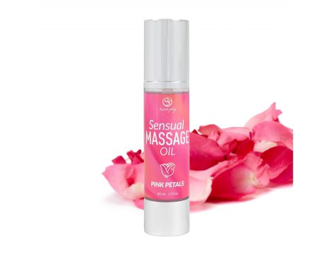 Olejek do masażu Pink Petals Secret Play 50 ml - 4