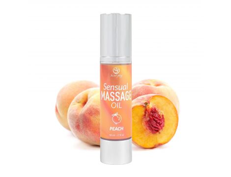 Olejek do masażu brzoskwiniowy Secret Play 50 ml - 3