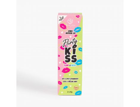 Żel jadalny Secret Play Flirty Kiss truskawka i mięta - 5
