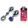 MALESATION Alu-Plug with handle & crystal large, chrome - 3