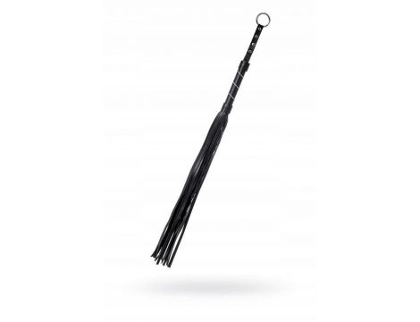 Anonymo flogger, PU leather, black, 64 cm