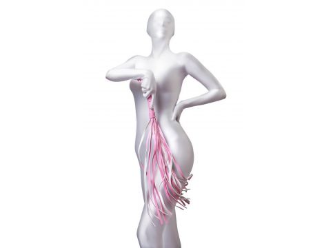Pejcz zamszowy Anonymo różowy 64 cm