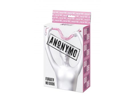 Pejcz zamszowy Anonymo różowy 64 cm - 8