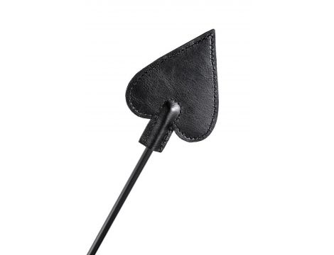 Bicz skórzany PU Anonymo Stack czarny 36 cm - 3