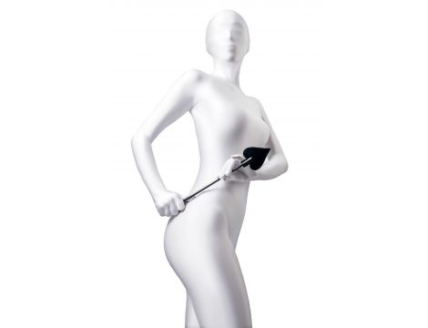 Bicz skórzany PU Anonymo Stack czarny 36 cm - 7