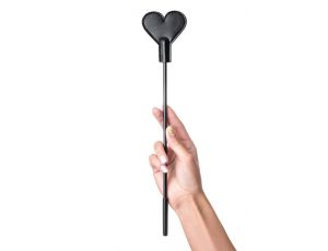 Bat skórzany BDSM Anonymo Stack czarny 35 cm