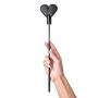 Bat skórzany BDSM Anonymo Stack czarny 35 cm - 2