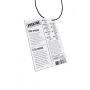 Bat skórzany BDSM Anonymo Stack czarny 35 cm - 7