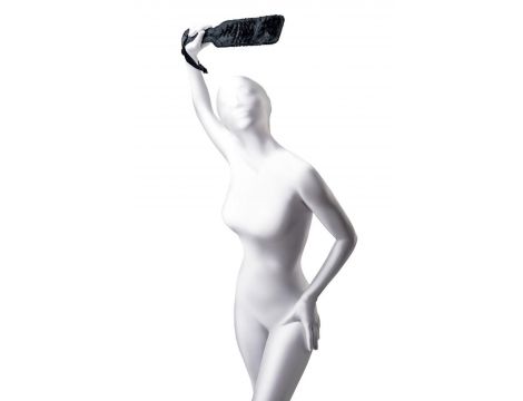 Klapki BDSM poliestrowe Anonymo czerwone 37 cm - 2