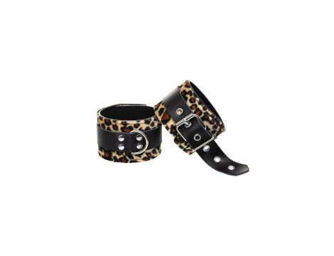 Anonymo handcuffs, PU leather, print, 19.5 cm - 4