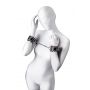 Anonymo handcuffs, PU leather, print, 19.5 cm - 2