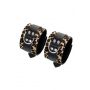 Anonymo handcuffs, PU leather, print, 19.5 cm - 4