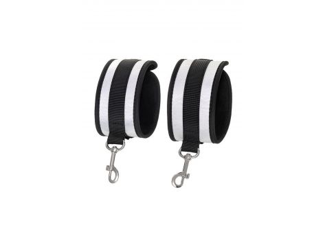 Kajdanki na kostki poliestrowe srebrne Anonymo 28,5 cm - 4