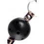 Anonymo gag, ABS plastic, black, 64 cm - 8