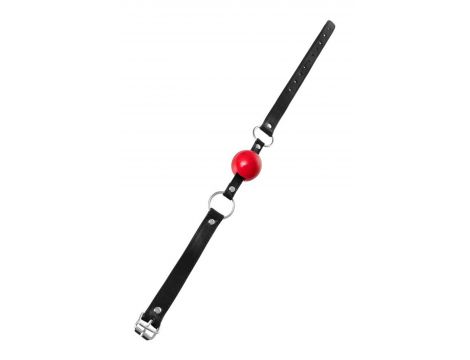 Anonymo gag, TPR, red, 64 cm - 4