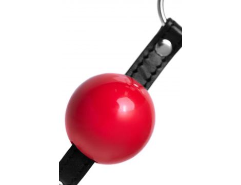 Anonymo gag, TPR, red, 64 cm - 9