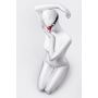 Anonymo gag, TPR, red, 64 cm - 3