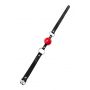 Anonymo gag, TPR, red, 64 cm - 5
